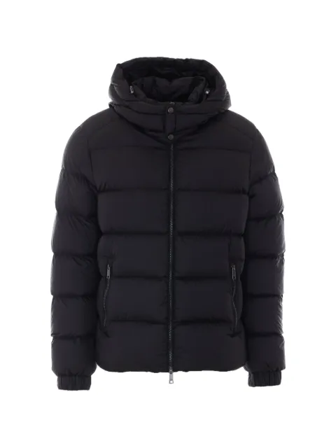 Add hooded quilted jacket