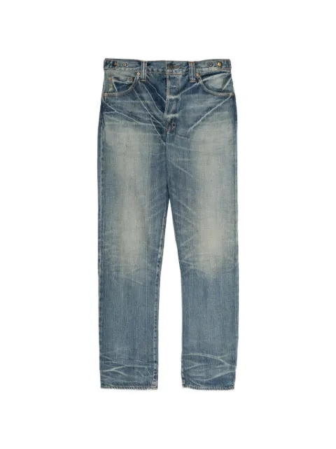 Mastercraft Union faded whiskered jeans
