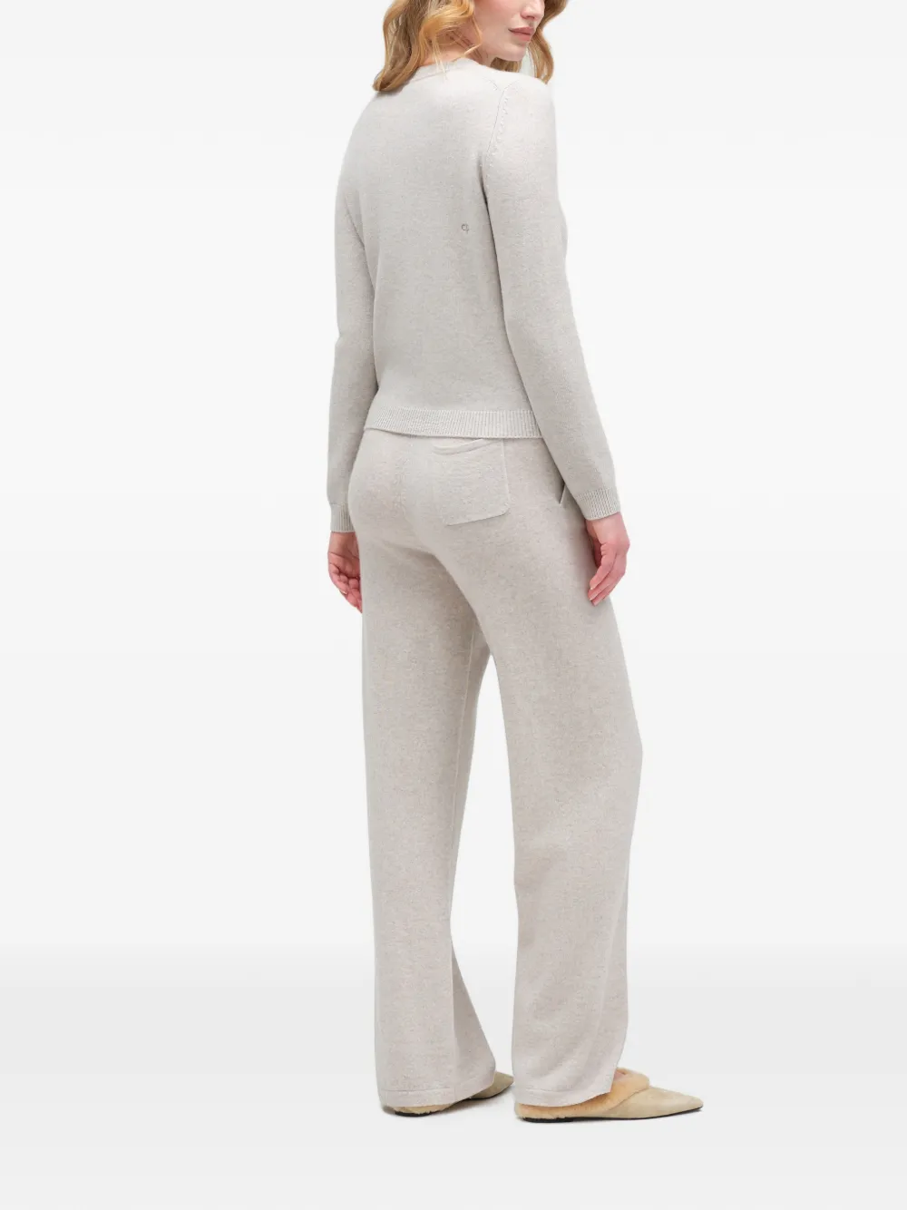 Chinti & Parker Camille vest met knopen Beige