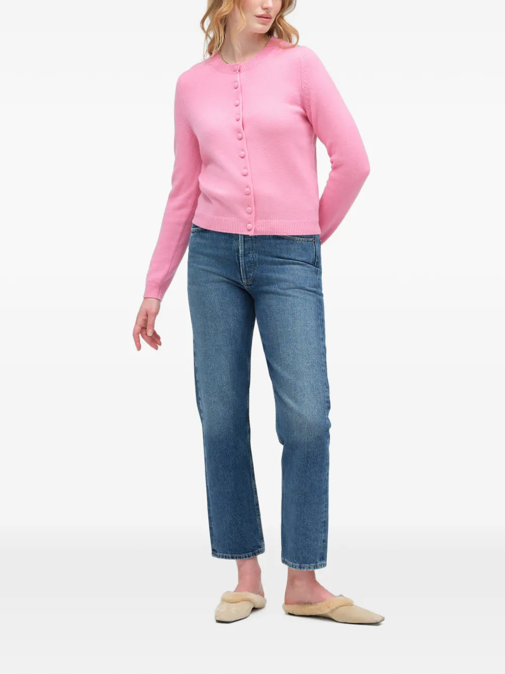 Chinti & Parker Camille vest Roze
