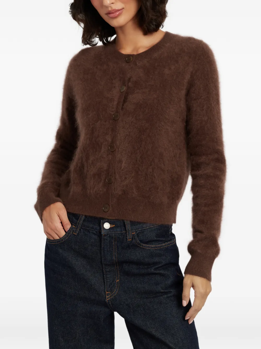 Chinti & Parker Kasjmier vest Bruin