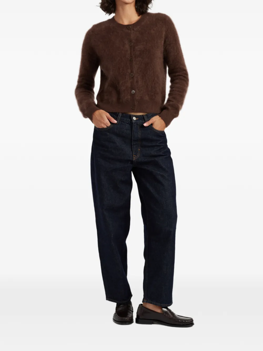 Chinti & Parker Kasjmier vest Bruin