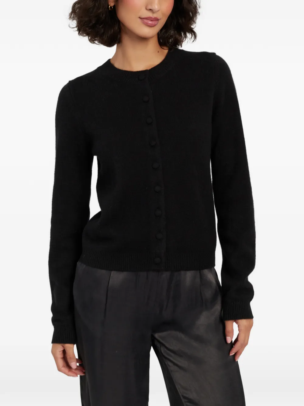 Chinti & Parker Camille kasjmier vest Zwart