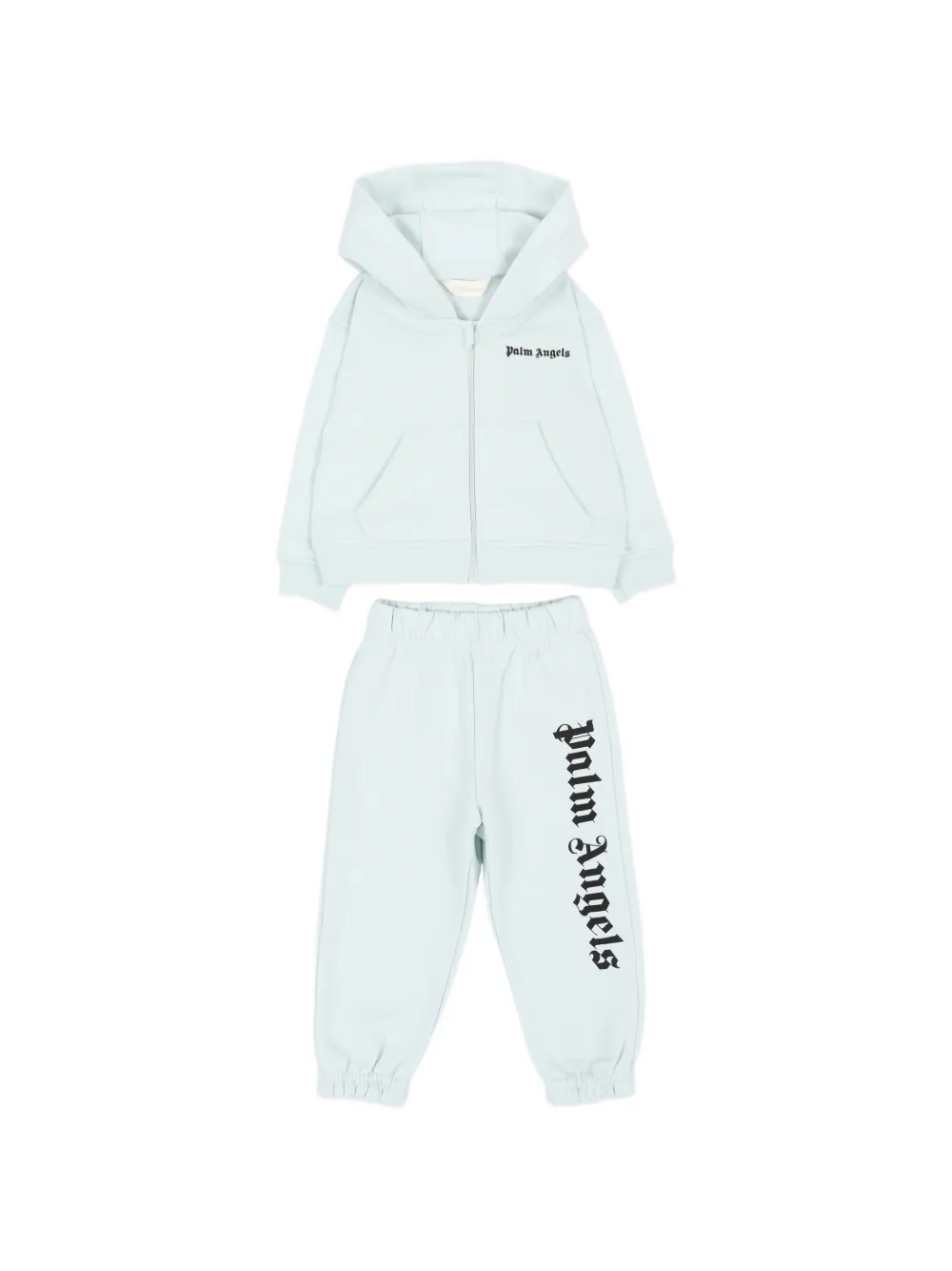 Palm Angels Kids Tuta sportiva con stampa - Blu