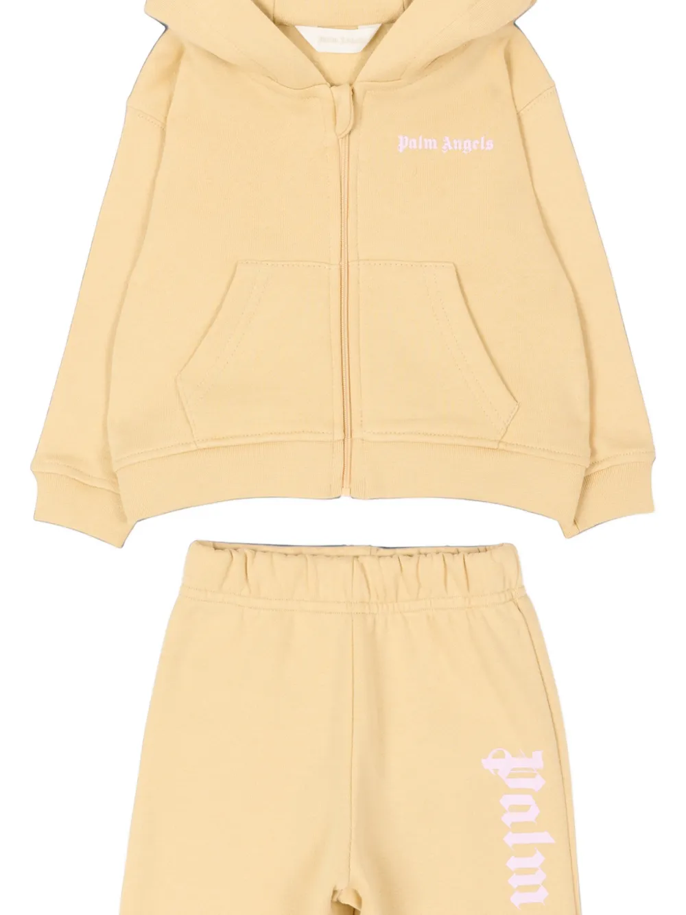 Palm Angels Kids Trainingspak met logoprint Beige