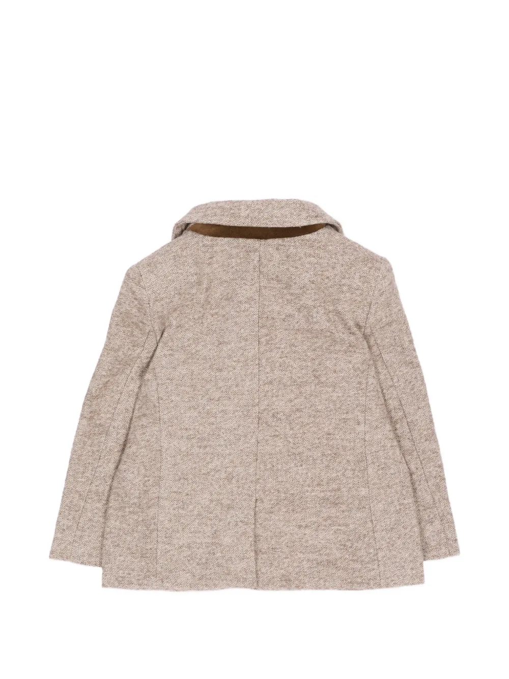 Patachou Blazer met visgraatpatroon Beige