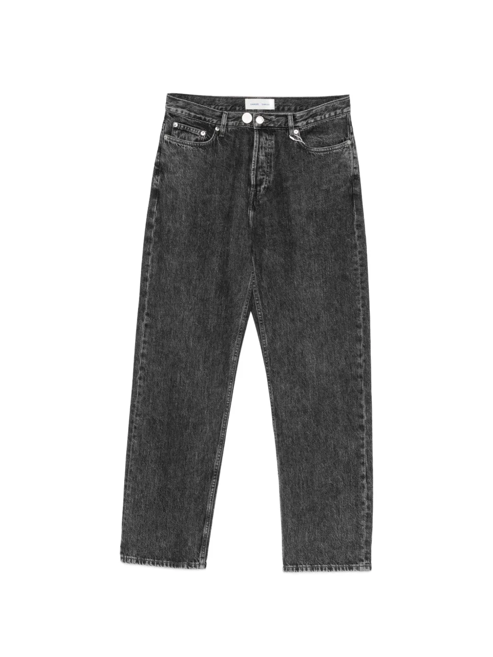 SAMSOE SAMSOE Saeddie straight-leg jeans - Grigio