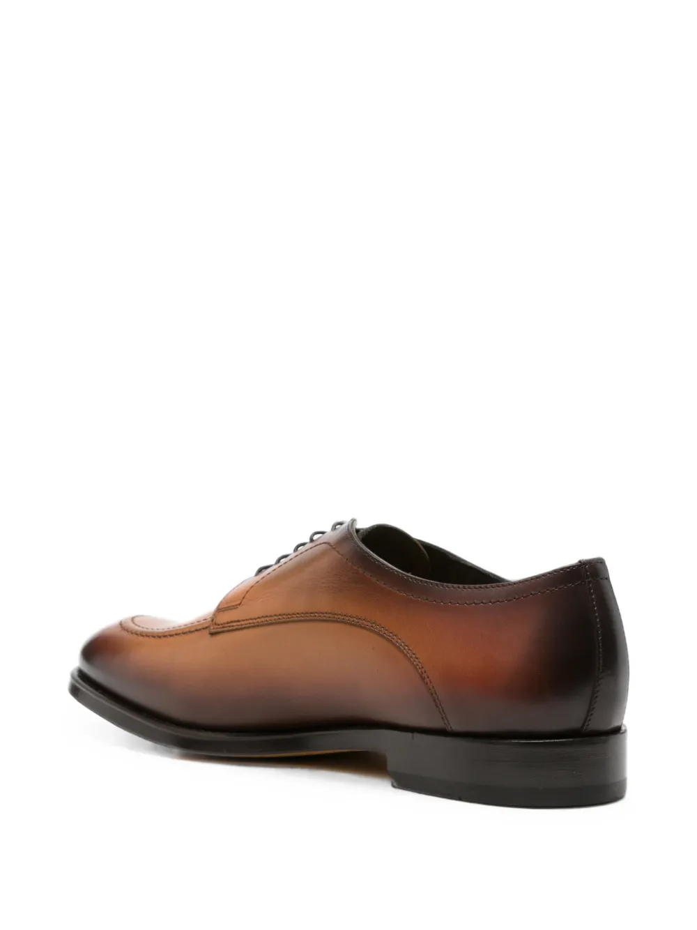 Doucal's Deco apron-toe leather Derby shoes Bruin