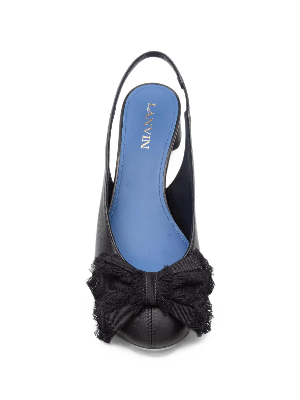 Lanvin bow-embellished pumps Zwart