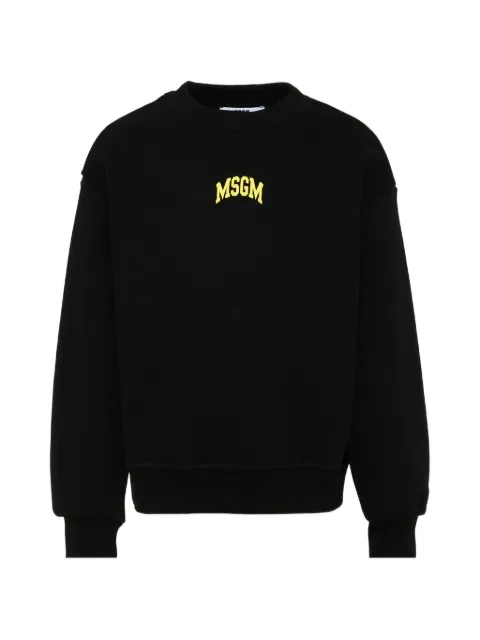MSGM Kids logo-print sweatshirt
