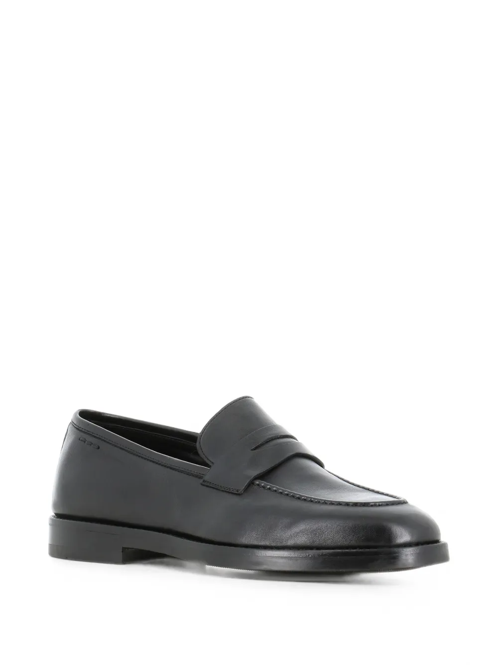 Alexander Hotto leather loafers Zwart