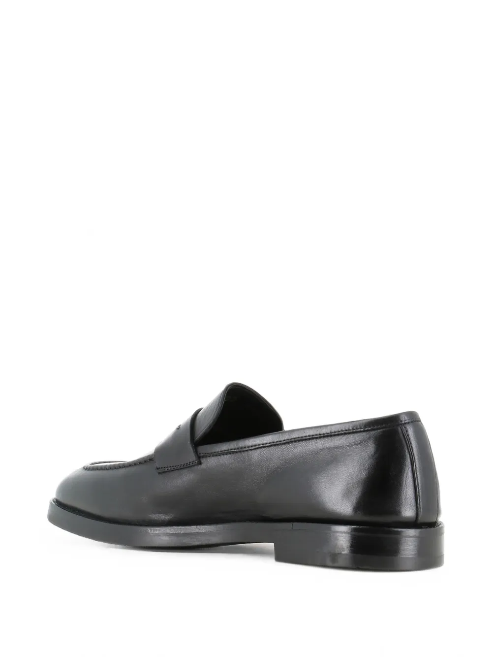 Alexander Hotto leather loafers Zwart