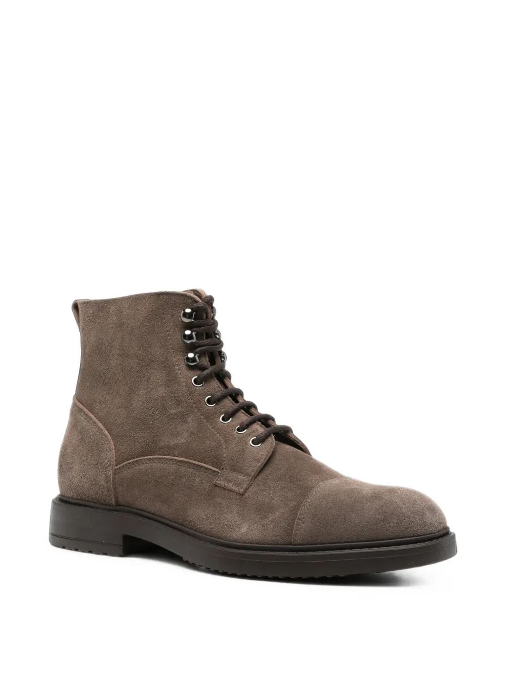 Doucal's Janus lace-up ankle boots Bruin
