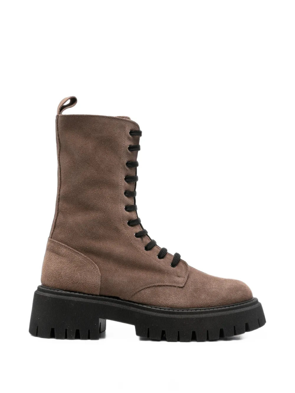 Gisel B lace-up suede boots