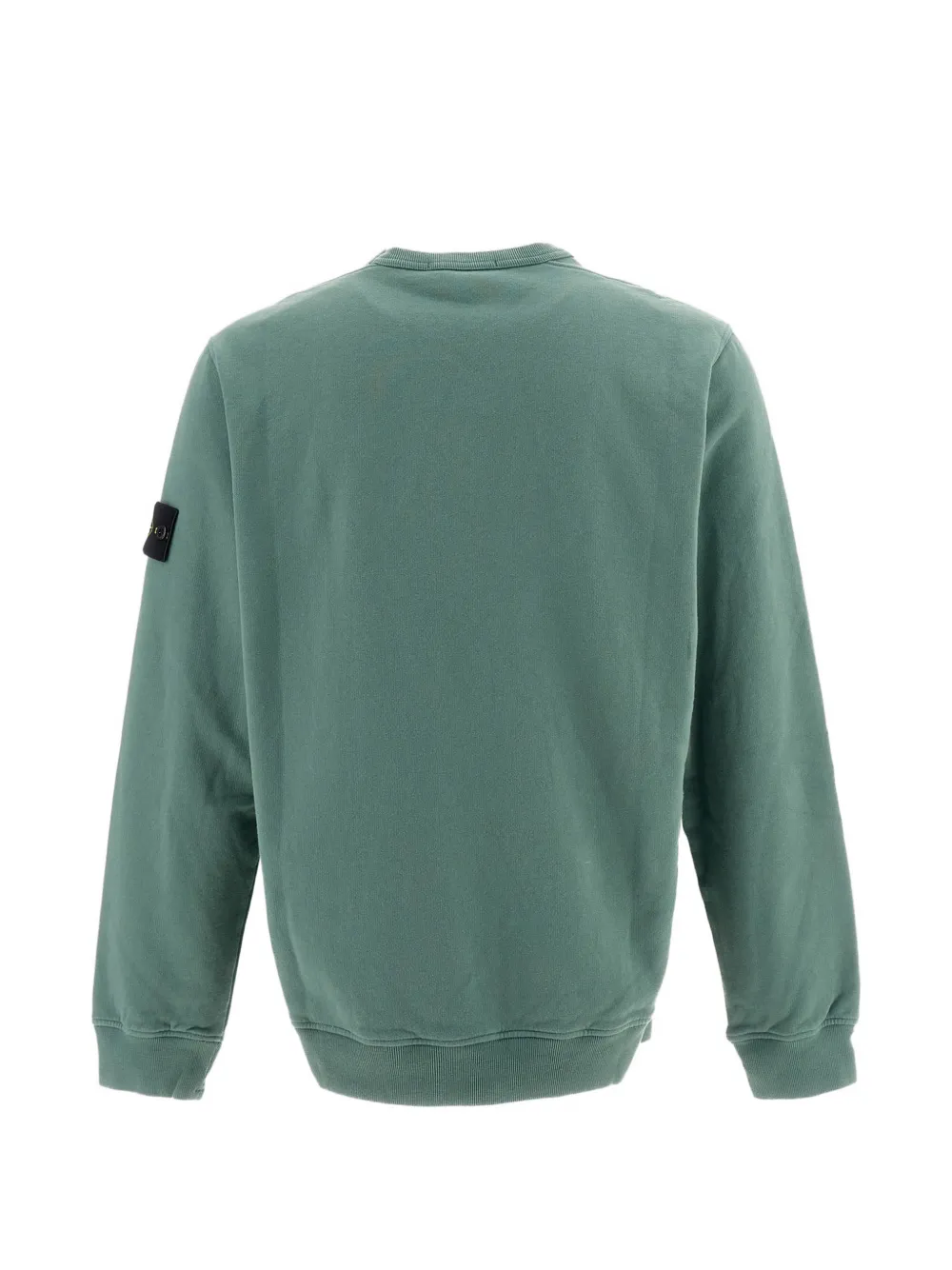 Stone Island Trui met logopatch Groen