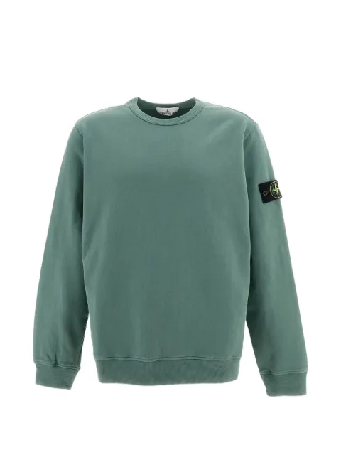Stone Island logo-patch sweater