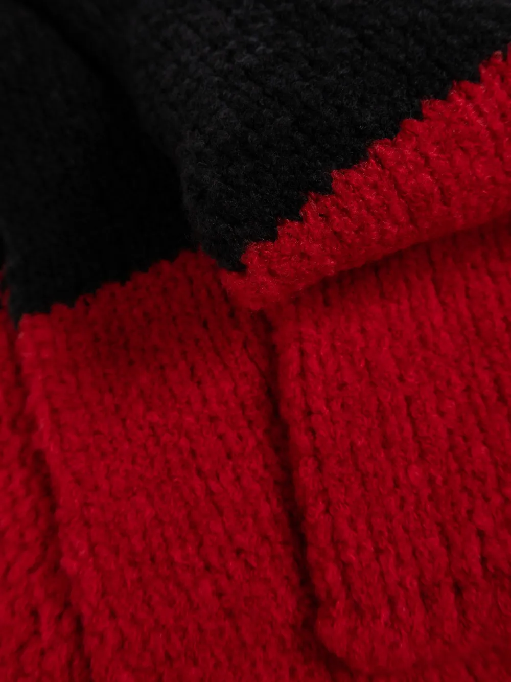 Moncler Sjaal met logopatch Rood