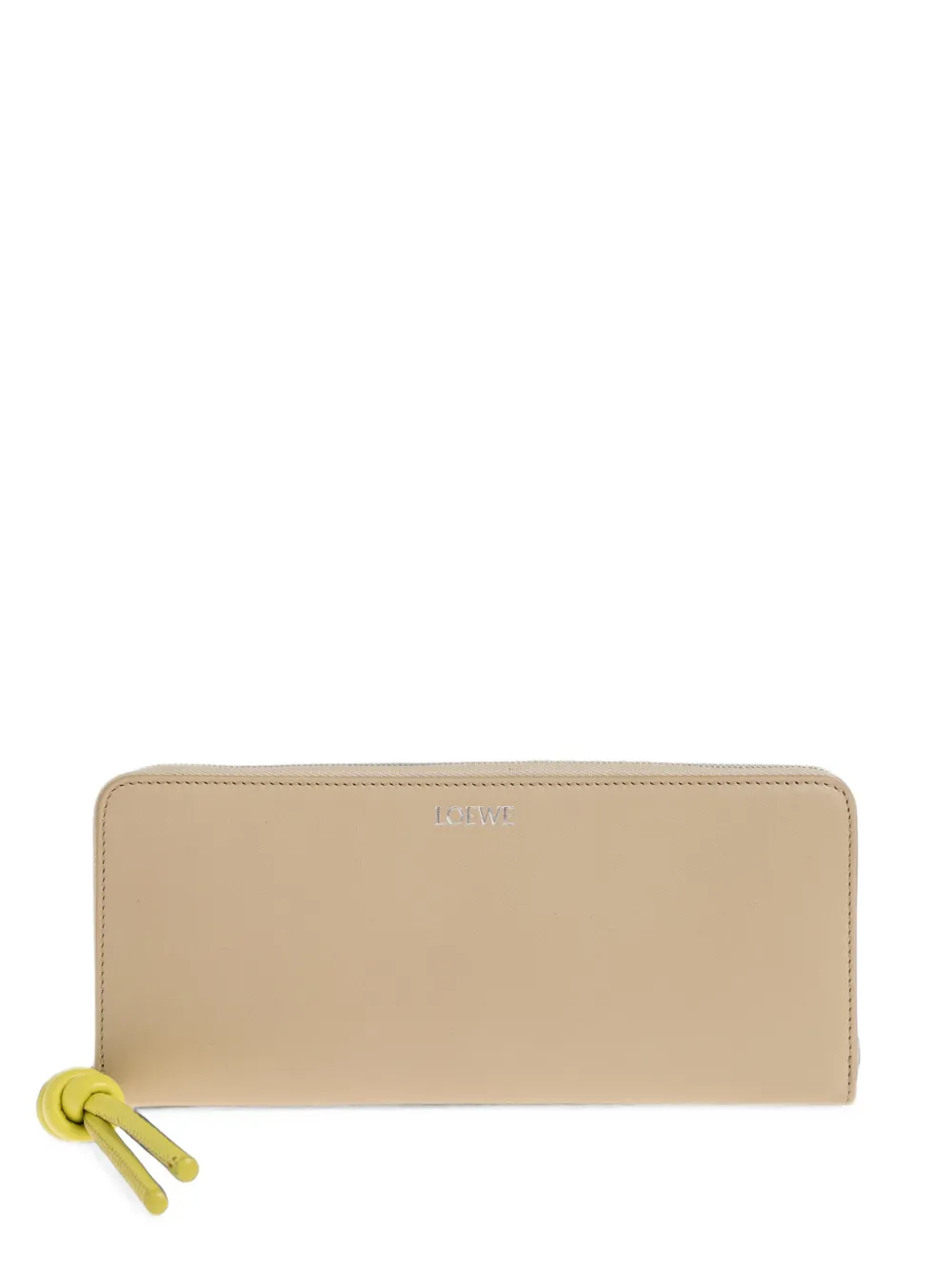 LOEWE Knot leather wallet - Toni neutri