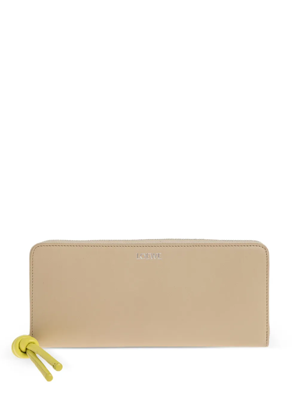 LOEWE Knot leather wallet - Toni neutri
