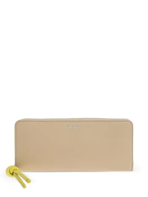 LOEWE Knot leather wallet
