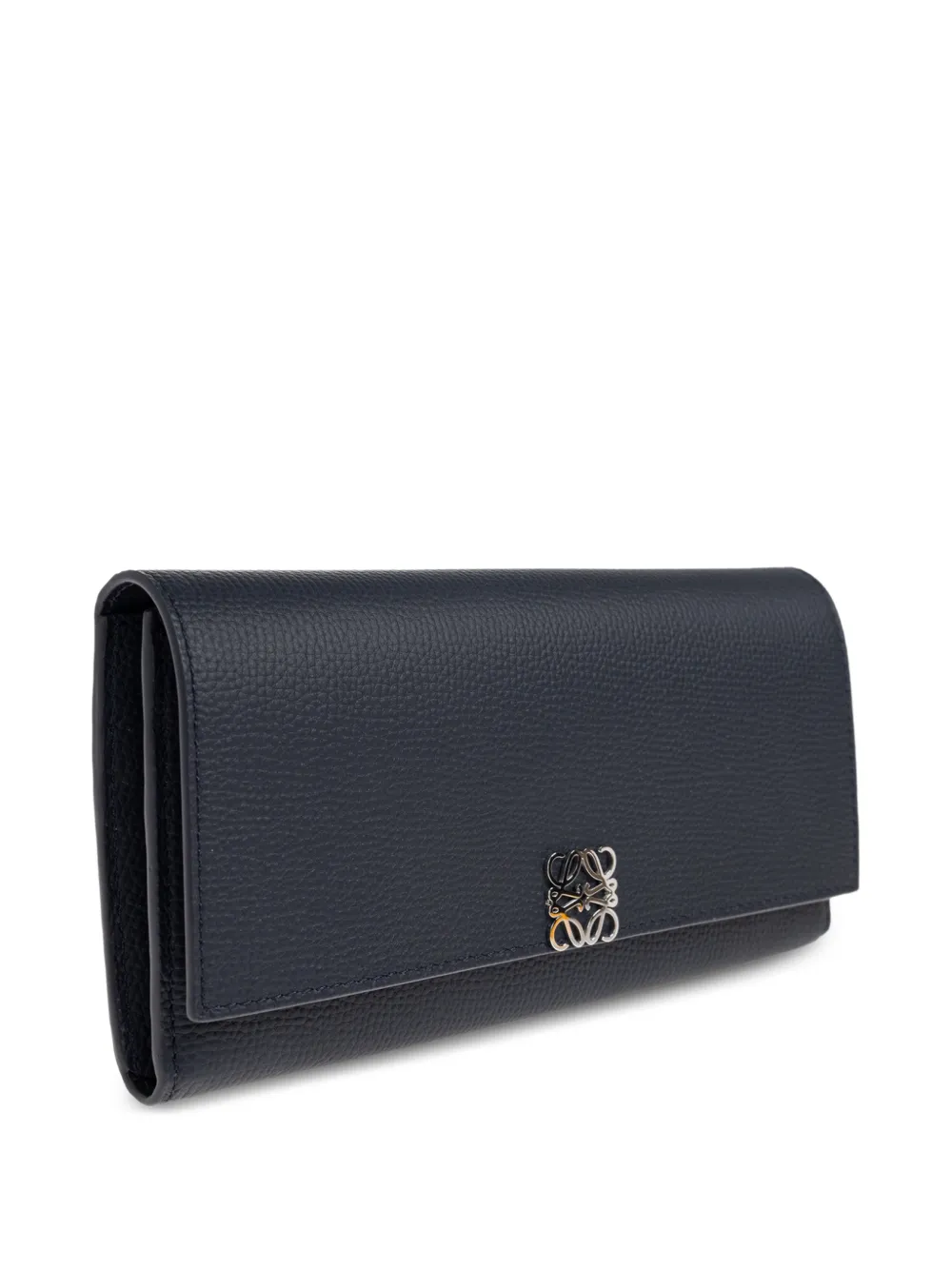 LOEWE Anagram leren portemonnee Blauw