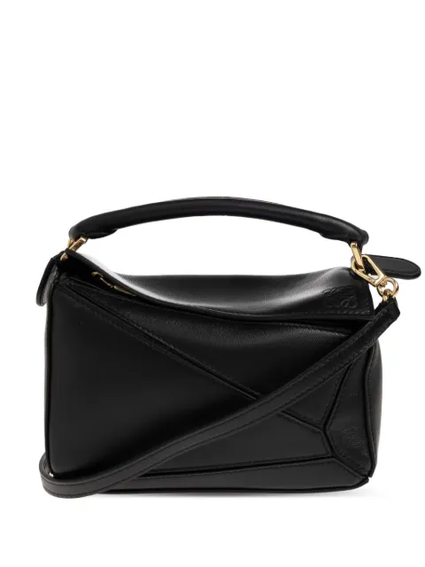 LOEWE mini Puzzle leather tote bag