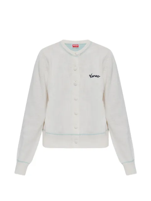 Kenzo Cardigan mit Logo-Stickerei