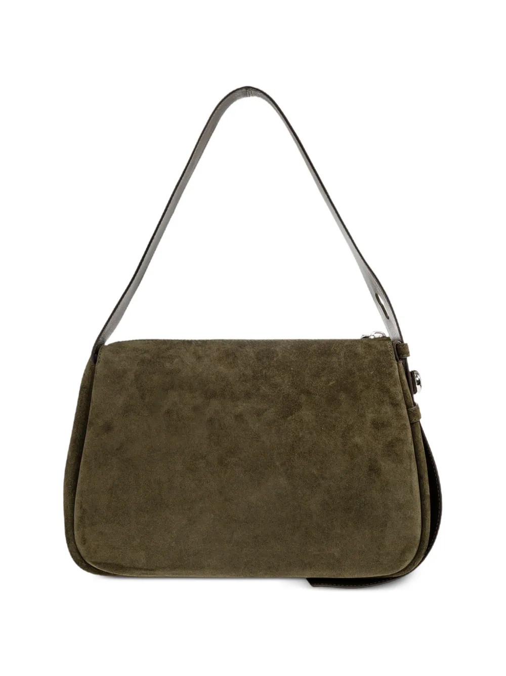 Tory Burch Romy suede shoulder bag Groen