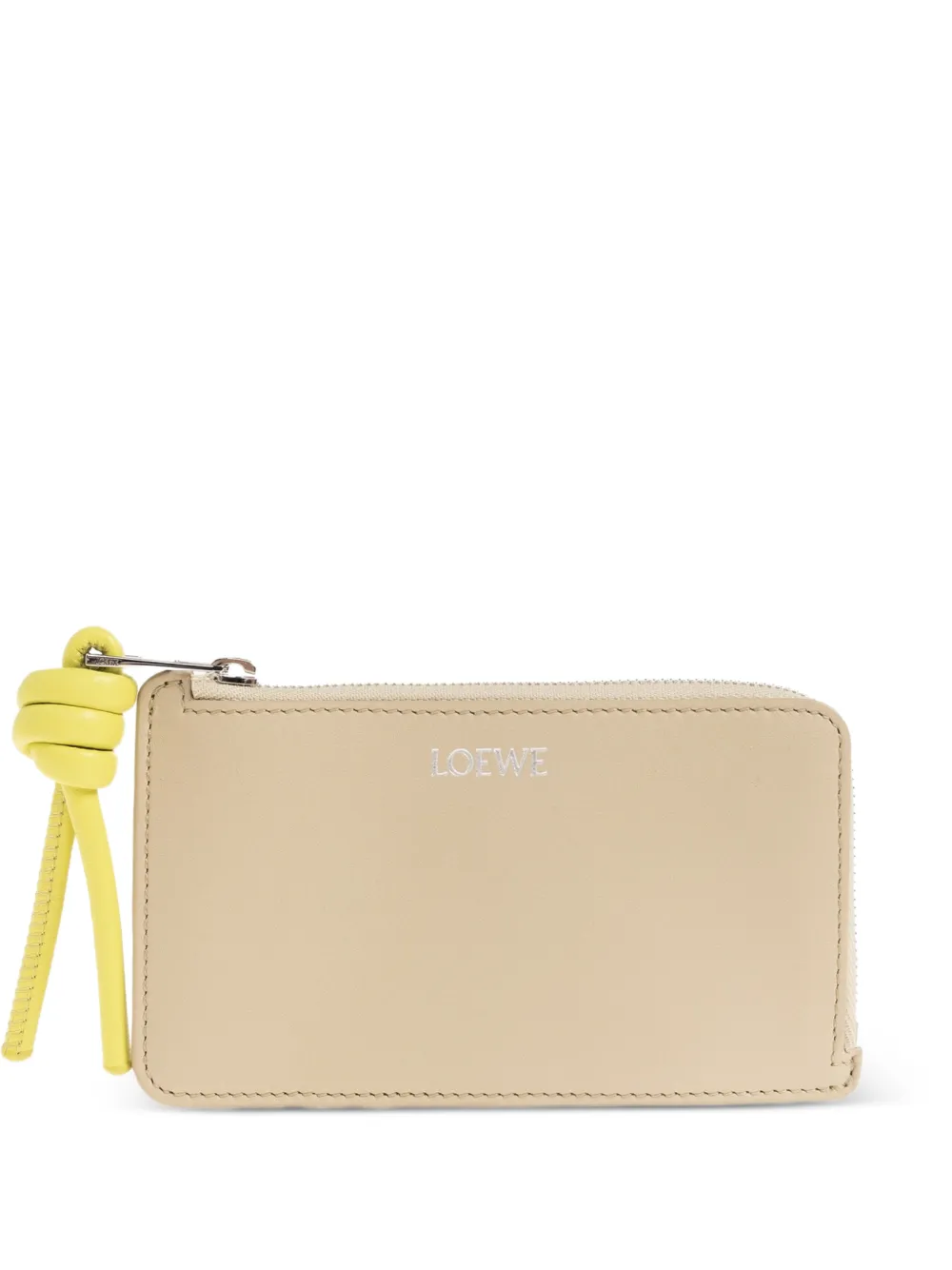 LOEWE Knot leather card case - Toni neutri