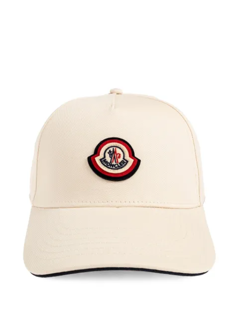 Moncler gorra con parche del logo