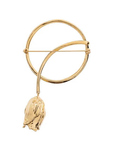 Chloé Tulip circular brooch