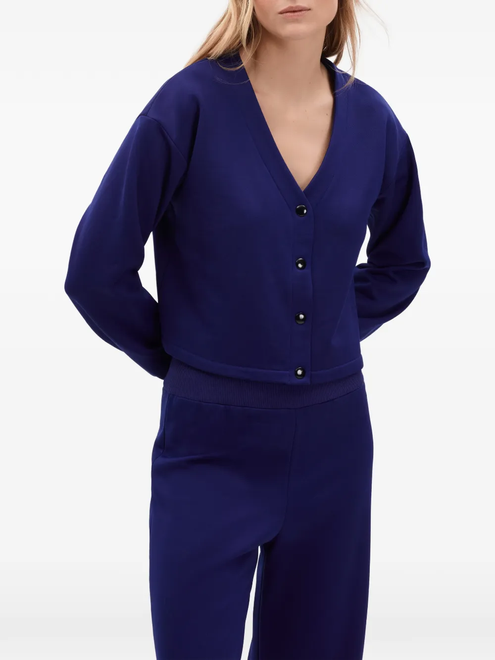 ERES Asher vest met V-hals Blauw