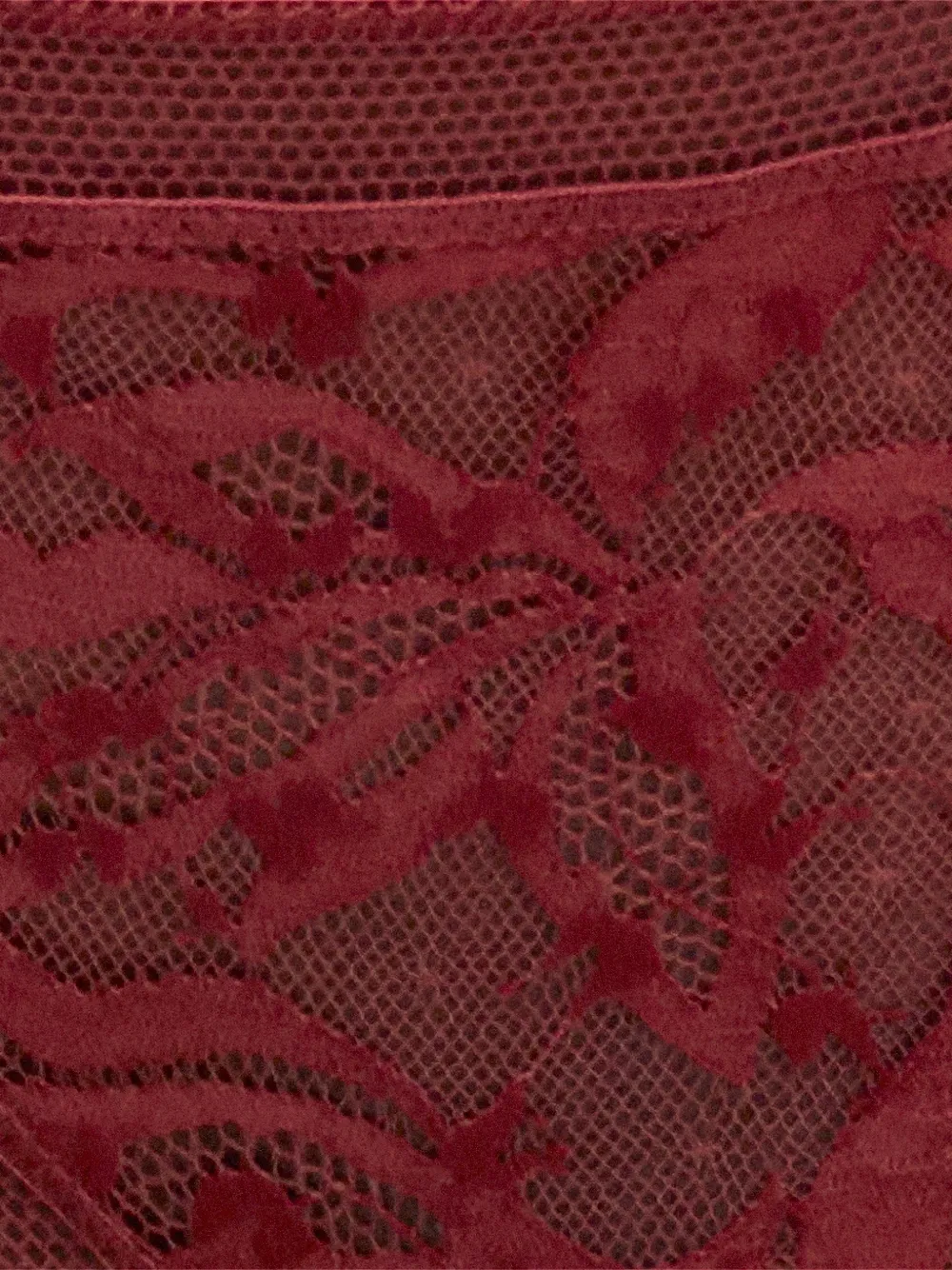 ERES Pistil string met kant Rood