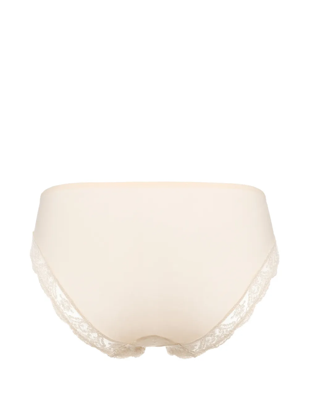 ERES Pommette slip met kanten afwerking Beige