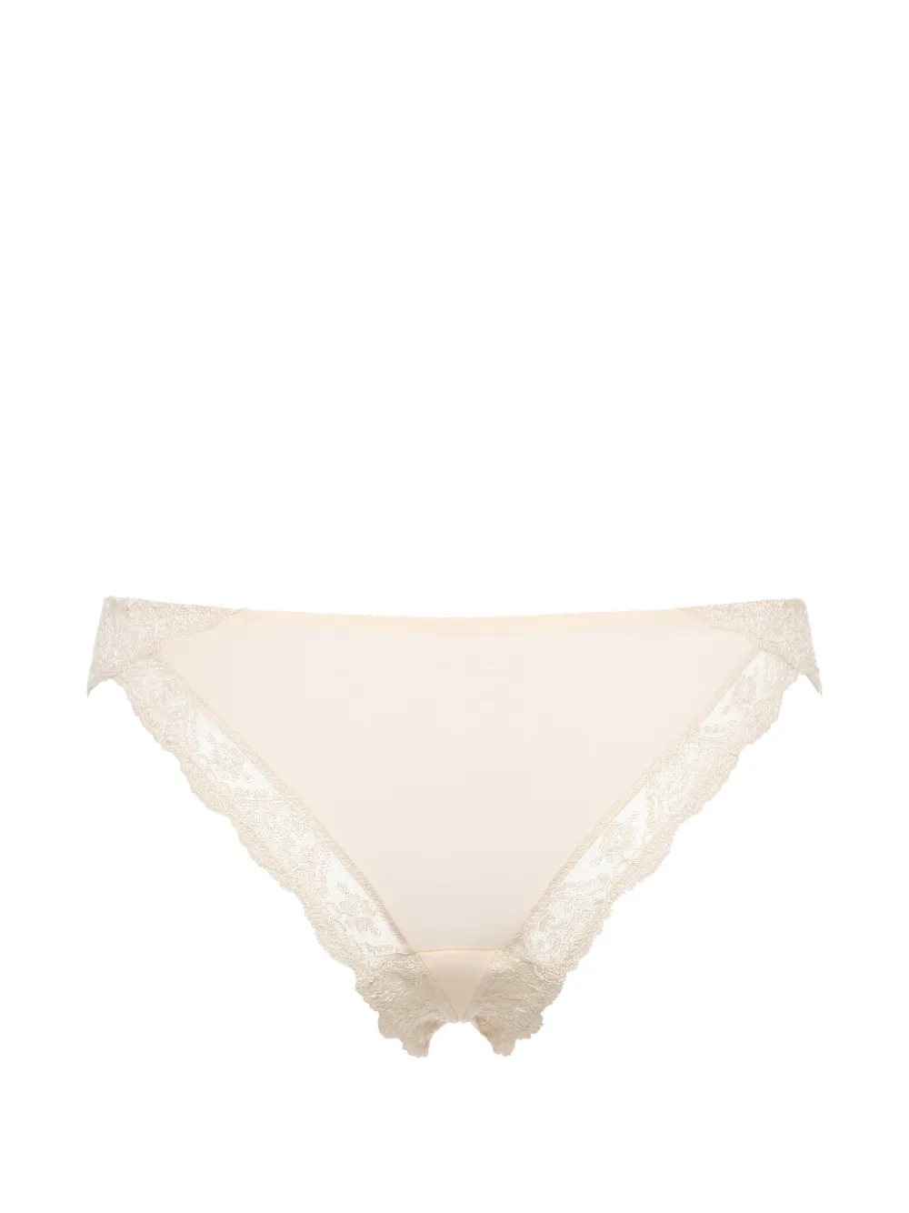 ERES Bal Tanga-Slip mit Spitzenbesatz - Nude