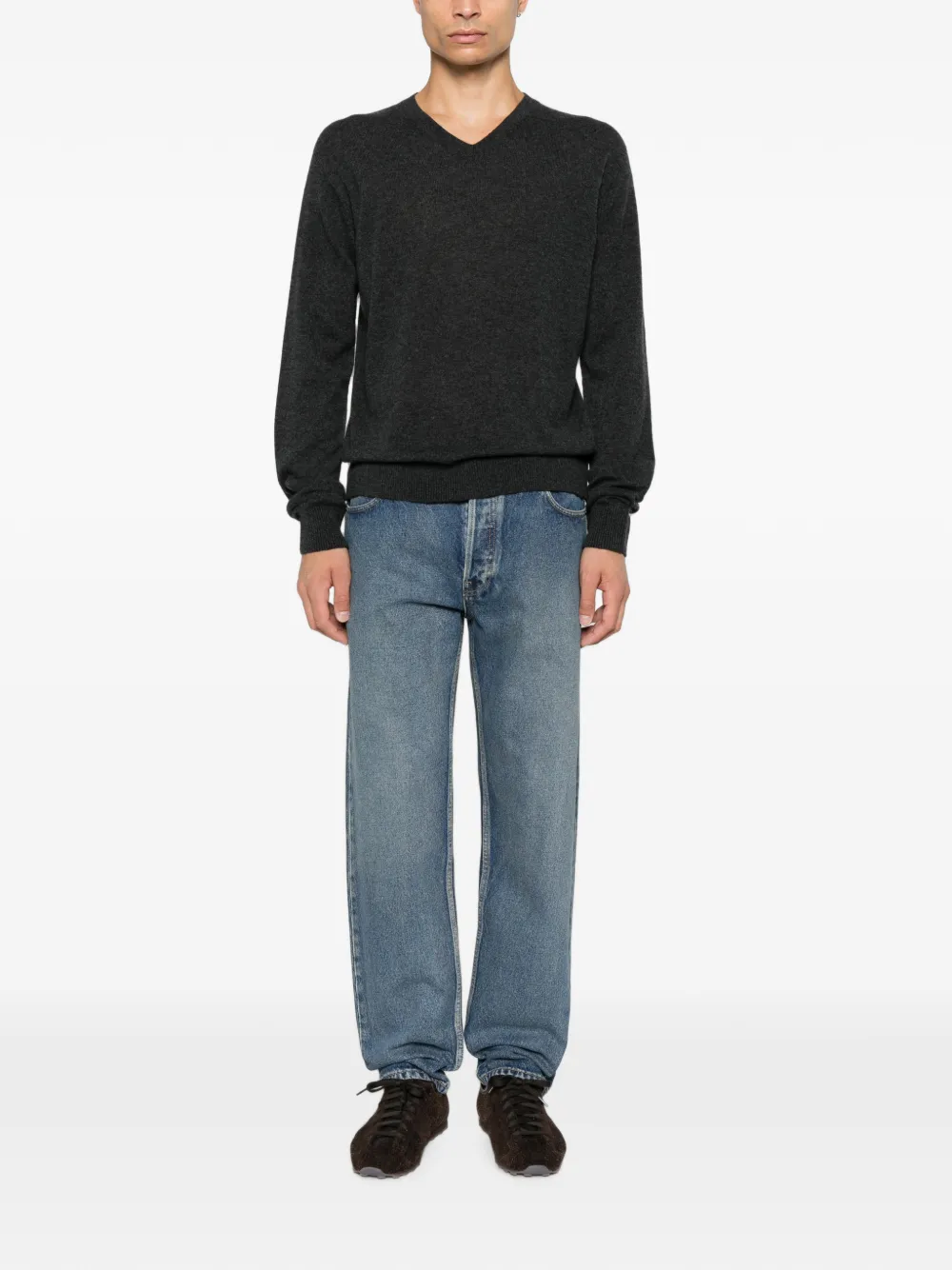 The Row Thamm Sweater in Grey, view 2