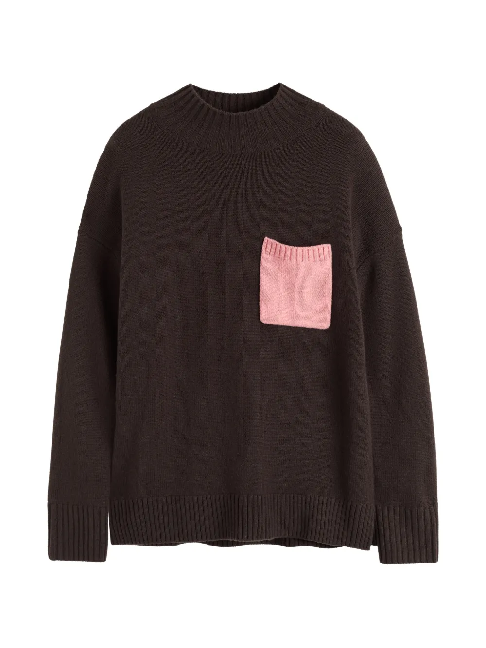 Chinti & Parker contrast-pocket sweater
