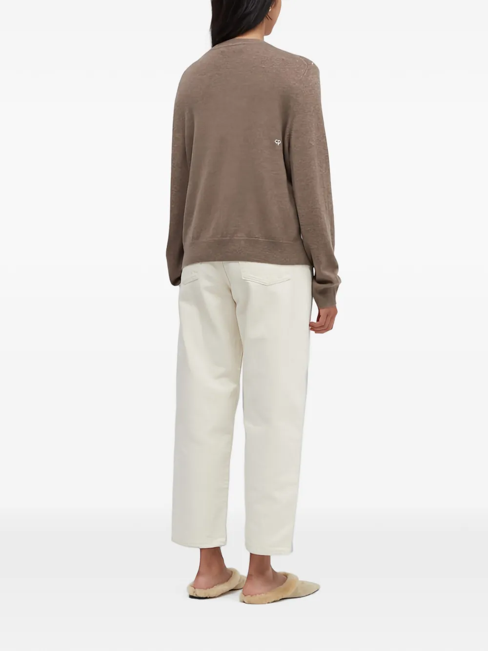 Chinti & Parker argyle-pattern sweater Bruin