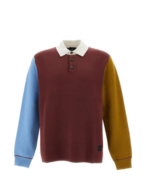 Paul Smith jersey con diseño colour block