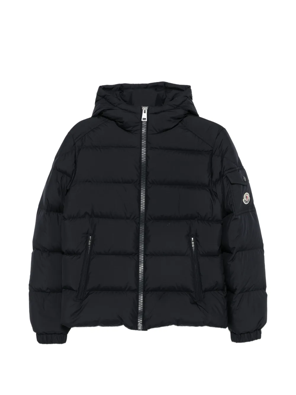 Moncler Enfant Jack met capuchon Blauw