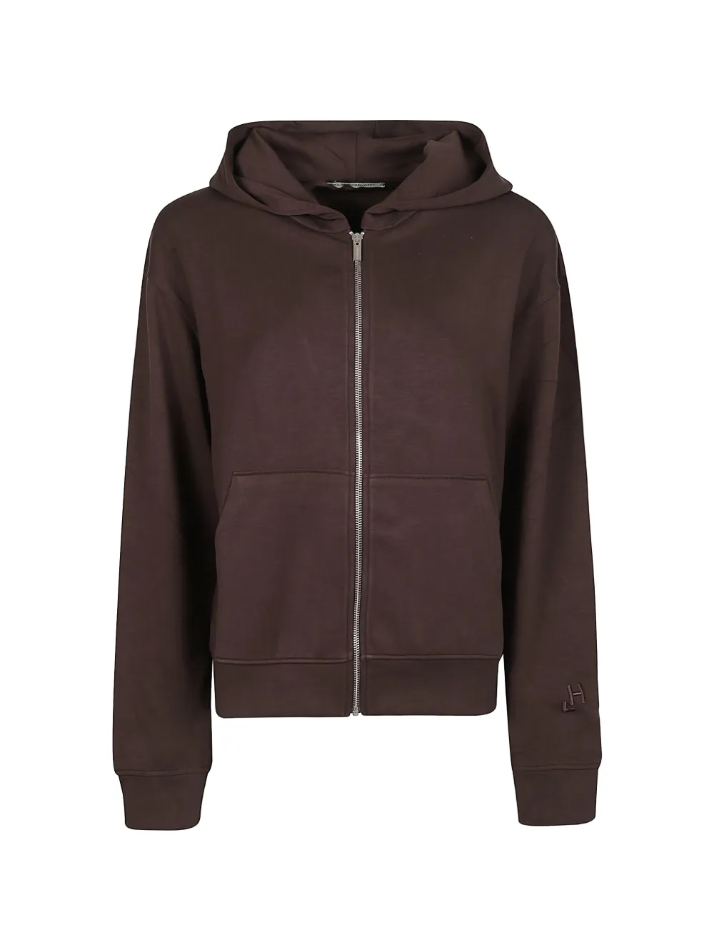 HINNOMINATE zip-up hoodie - Marrone