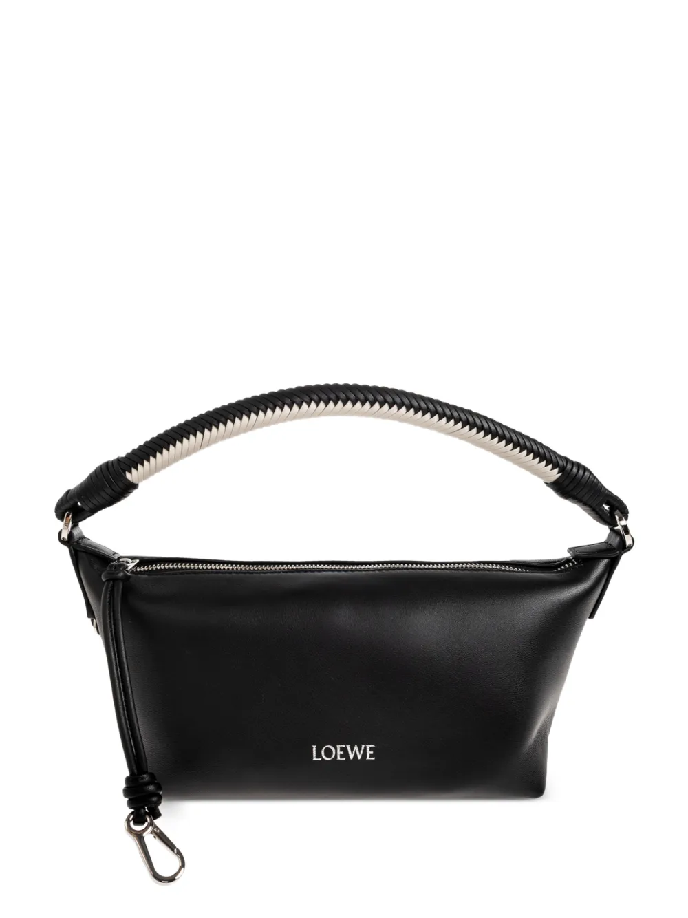 LOEWE mini Cala braided-handle tote bag - Nero