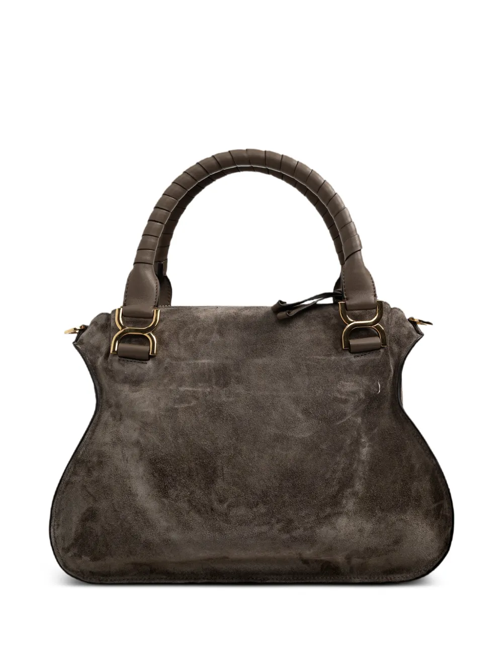 Chloé Marcie M suède shopper Grijs