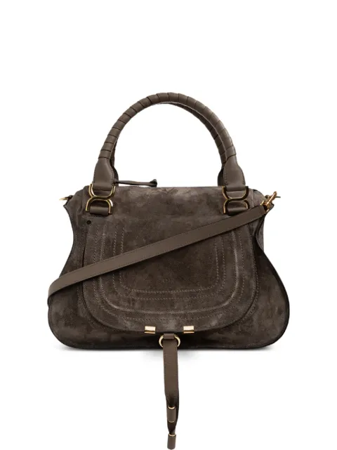 Chloé Marcie M suede tote bag