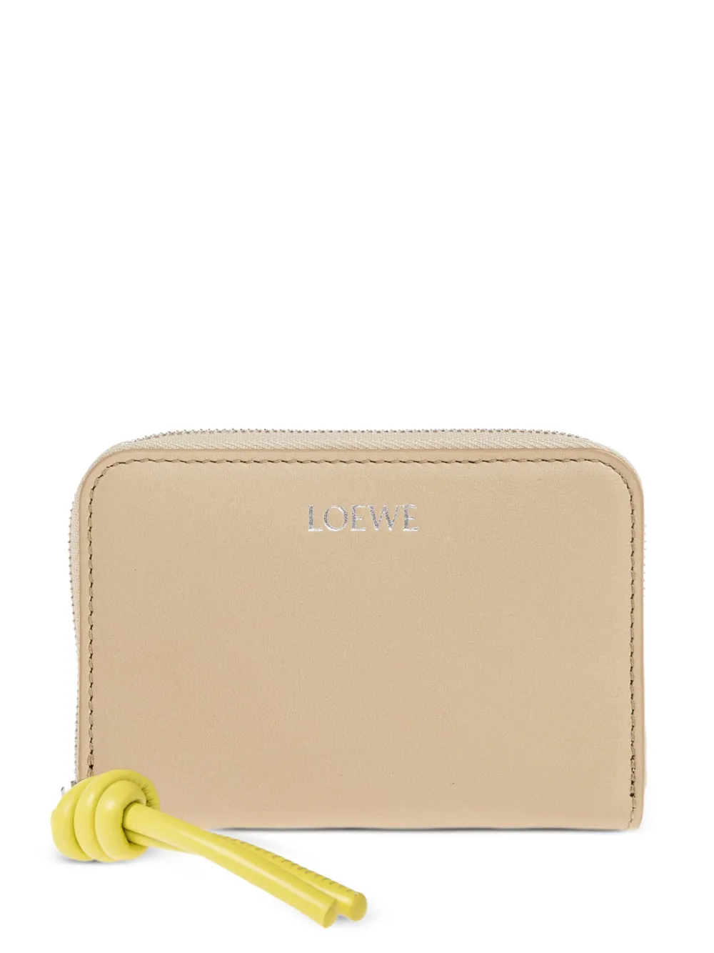 LOEWE Knot leather wallet - Toni neutri