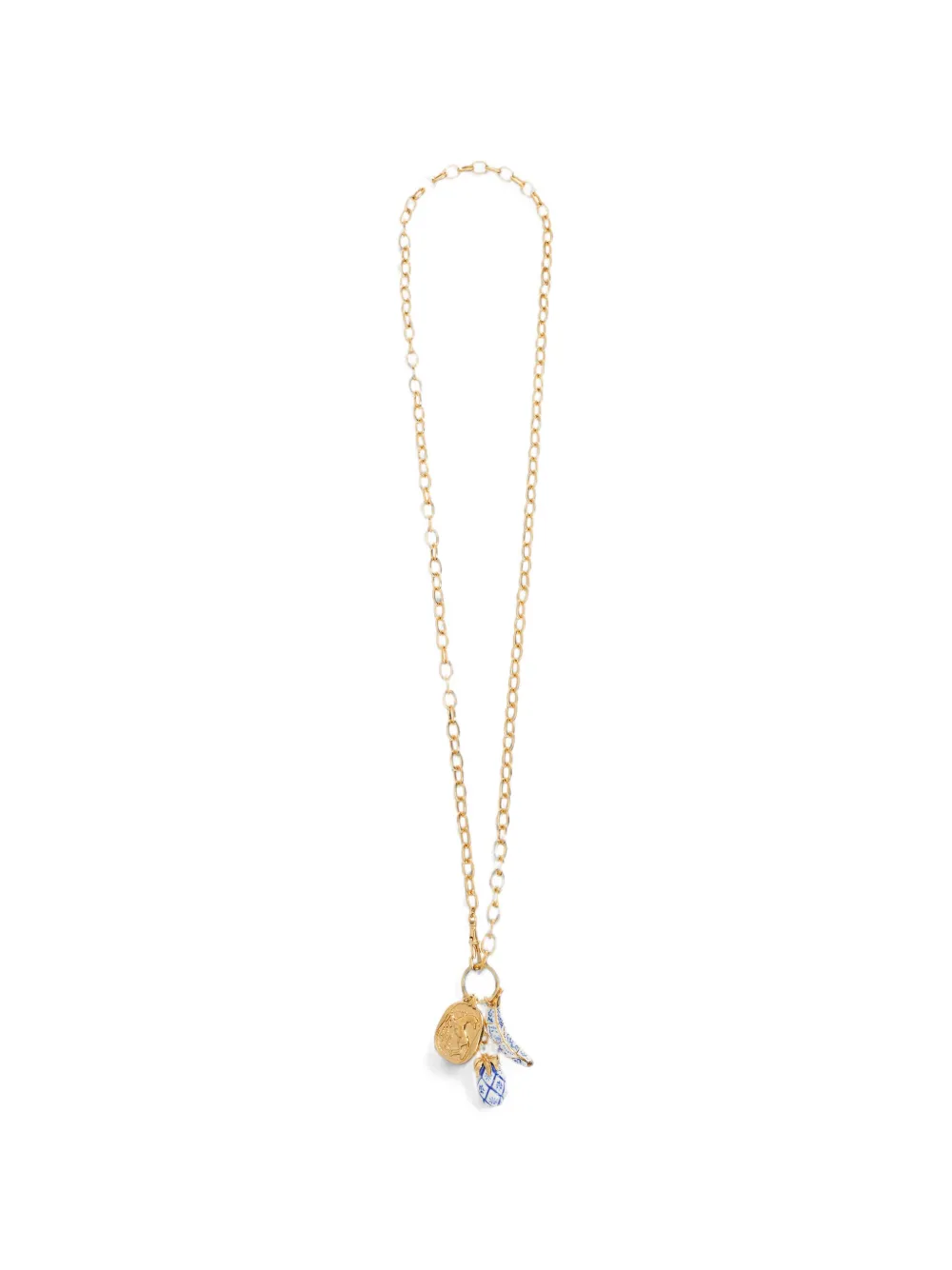Chloé Bloomcraft charm-pendant necklace - Oro