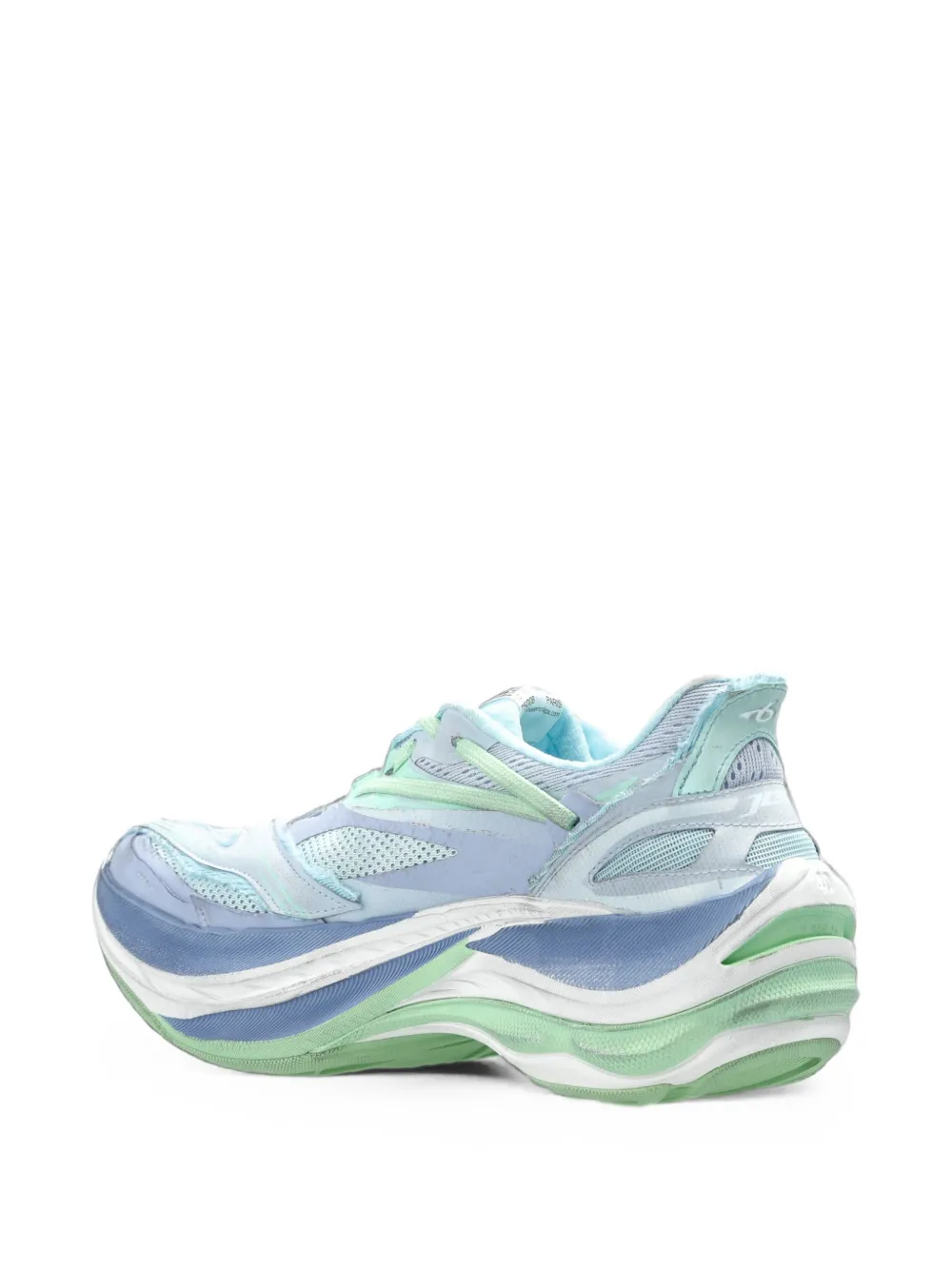 Balenciaga Jet panelled sneakers Blauw