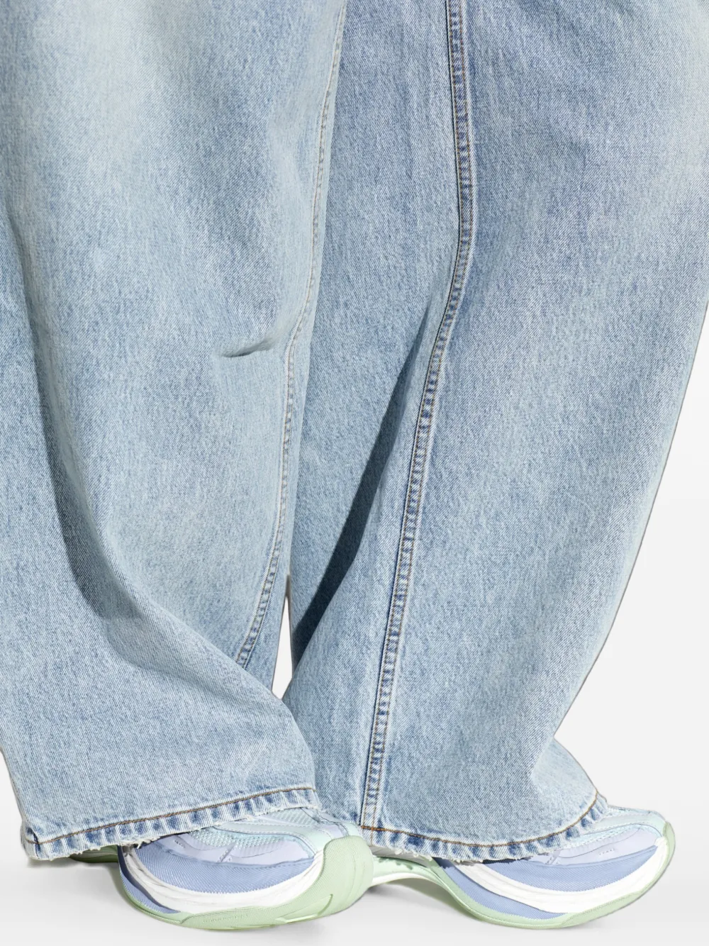 Balenciaga Jet panelled sneakers Blauw