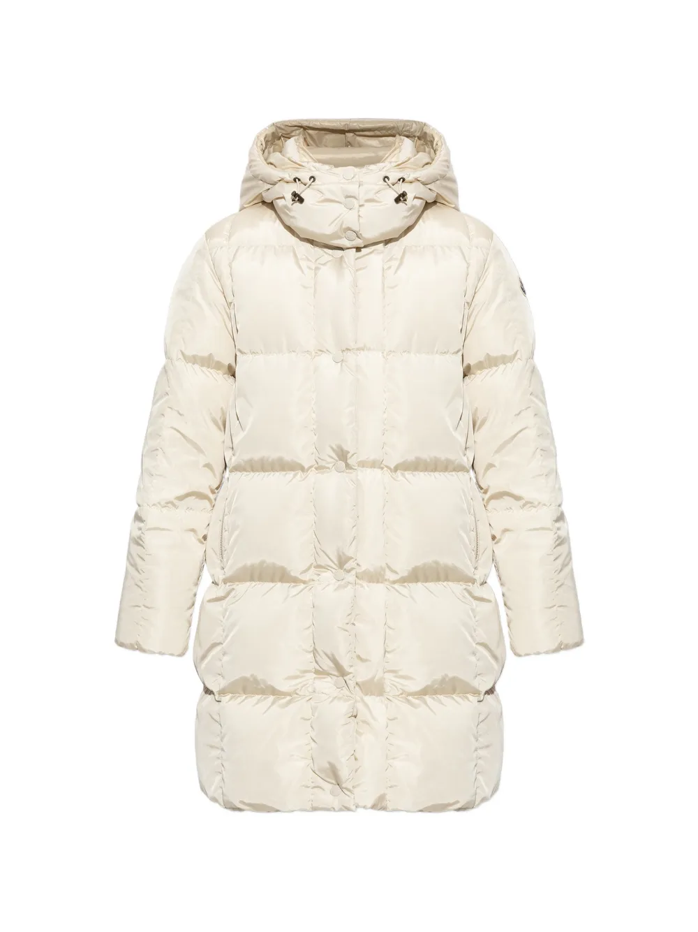 Moncler Little Square quilted hooded coat