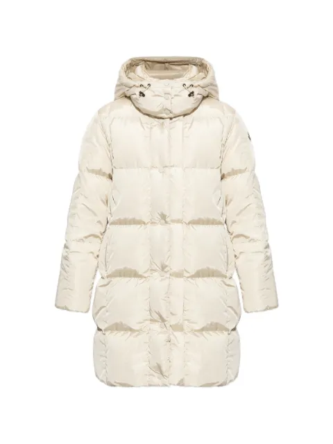Moncler Litte Square quilted hooded coat